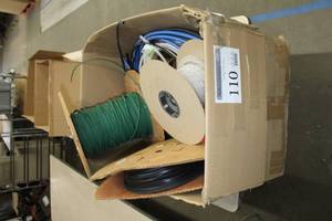 lot 110 image: Tubing, Polyethylene Spiral Wrap Wire Cover