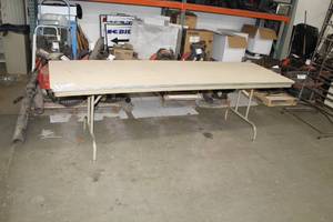 lot 157 image: Lifetime Folding Table 8ft.