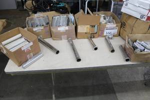 lot 166 image: Lot of (6 Boxes) Chrome Plated Extension Tubes
