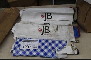 lot 176 image: Lot of (5 Boxes) JB Allen Tubular Sink Waste Plumbing Pipes 1-12in. X 16in. 17 GA End Outlet