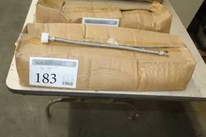 lot 183 image: Lot of (Approximately 25) Calflex M-Series Toilet Connector 38in. Comp. x 78in. BC 16in. M716B