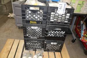 lot 179 image: Lot of (6 Crates) Plumbing Pipe Fittings