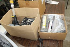 lot 126 image: Electrical Equipment, Sylvania Magnetic Ballast, ProOne T8 Ballast, Power Cords, Electrical Cable