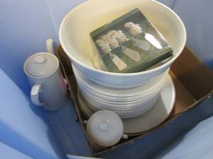 Assorted Apilco Dishes Bowls Etc  A...
