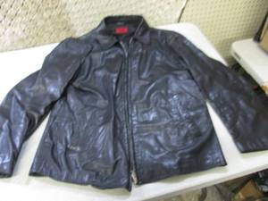 Hugo Boss Leather Jacket Made in Tu...