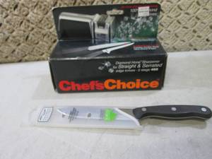 Chefs Choice Knife Sharpener and Ch...