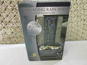 Cascading Rain Wall LED Fountain  C...