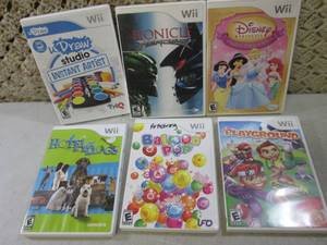 Wii Games  EC1...
