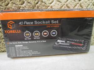 40 Piece Socket Set  CSB...