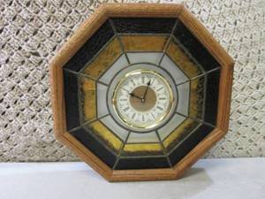 Hand Crafted Wood and Stained Glass...