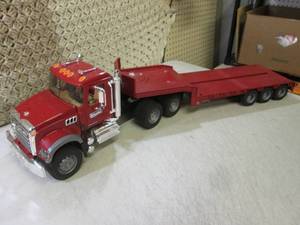 Large Toy Mack Truck and Trailer 3 ...