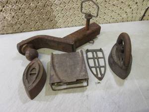 Vintage Irons and Receiver Hitch  R...