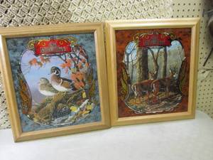 2 Old Milwaukee Wild Life Series II...