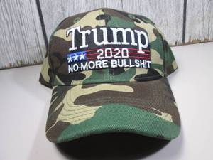 Camo Trump 2020 No More BS Cap with...