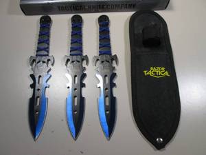 3pc 7 12 Razor Tactical Throwing ...