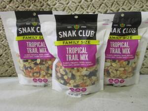 3 Family Size Bags Tropical Trail M...