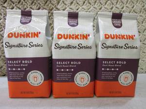 3 Bags Dunkin Signature Series Sele...