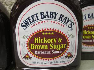6 Bottles Sweet Baby Rays Hickory &...