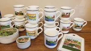lot 13 image: Villeroy & Boch Design Naif China Service