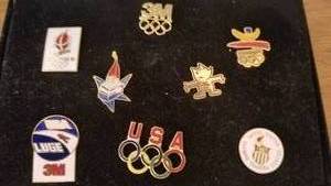 lot 182 image: Collection of 1992 3M Olympic Pins