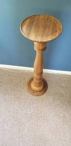 lot 72 image: Rustic Spun Plant Stand