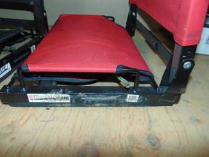 lot 9 image: (2) Folding Stadium Chairs