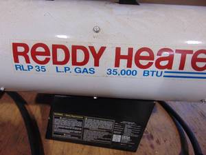 lot 45 image: 35,000 BTU Propane Reddy Heater