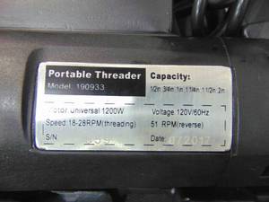 lot 84 image: Portable Threader