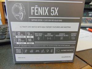 lot 104 image: Garmin Fenix 5X