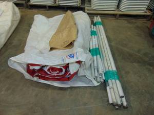 lot 138 image: 20 x 20 Canopy Pole Tent