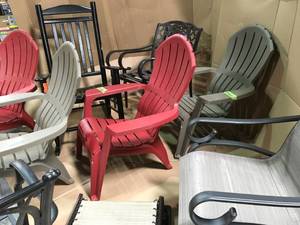 LOT WITH PATIO CHAIRS SEE PICS