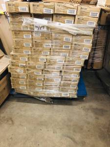 Wholesale whit 52 cases of 1 PVC Light Filtering Mini Blind 48x60  in White 4 Packcase New