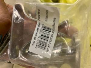 ASSORTED SHUTTER DOOR HOLDER