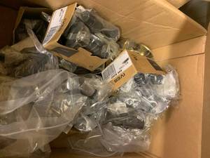 ASSORTED Wall Door Stop with Manual Hold-Open Hook