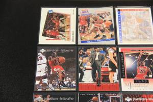 lot 10 image: Michael Jordan Basketball Card Lot #2  16 Cards