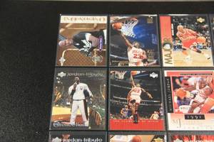 lot 11 image: Michael Jordan Basketball Card Lot #3  16 Cards