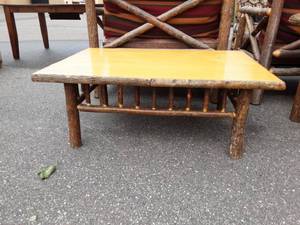 lot 5 image: Old Hickory Big Country Coffee Table 45x31x18 OH-BC200T ($969.00)