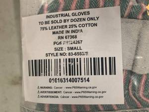 lot 80 image: Work Gloves