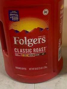 lot 55 image: Folgers Coffee