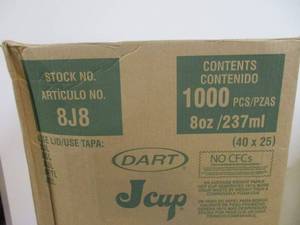 lot 132 image: Foam Cups