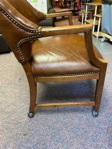 Brown Leather Chair
