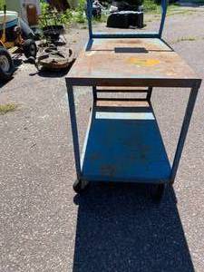 6 wheel Metal Step Cart