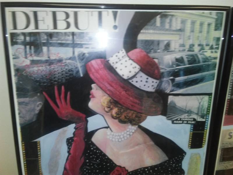 lot 6 image: Framed Modern Art  2.