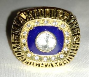 lot 141 image: Miami Dolphins Super Bowl Ring # 7, Perfect Season, Jake Scott