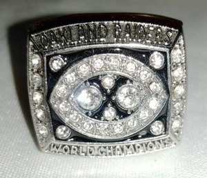 lot 188 image: Oakland Raiders Super Bowl Ring # 18, Jim Plunkett
