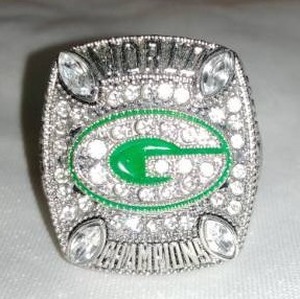 lot 189 image: Green Bay Packer Super Bowl Ring, Aaron Rodgers
