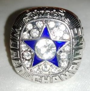 lot 191 image: Dallas Cowboys Super Bowl Ring 1971, Roger Staubach