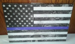 lot 59 image: Blue Lives Matter Flags - Proceeds to Police