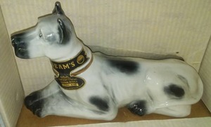 lot 87 image: Jim Beam Great Dane Bottle in box.