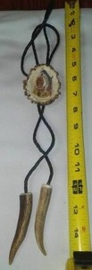 lot 125 image: Native American design Bolo Tie.